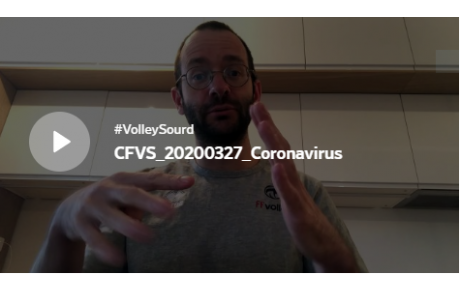 CFVS / communiqué du 27 mars 2020